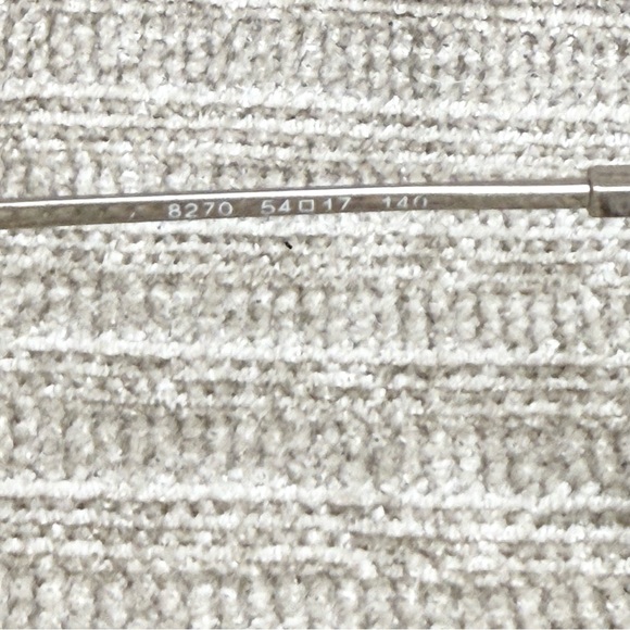 Tiffany & Co Eyeglasses Frame TF2177 2177 8270 Gray Transparent Silver 54-17-140 - Picture 8 of 9